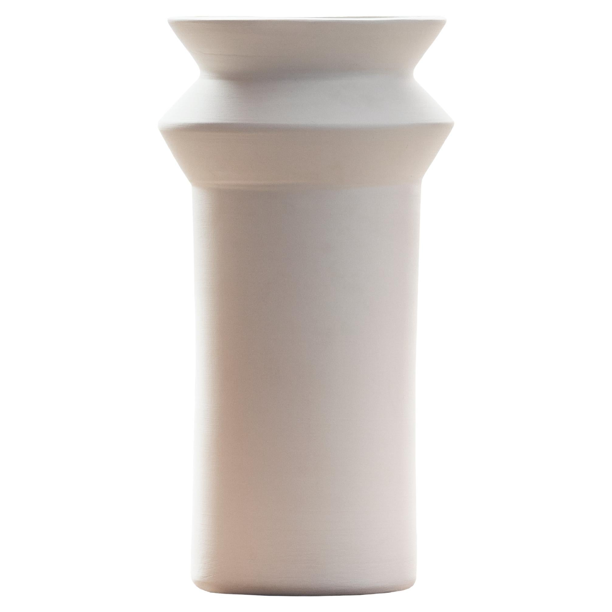 Miniforms Zivaso Lathed baked-clay vase by Miniforms Lab