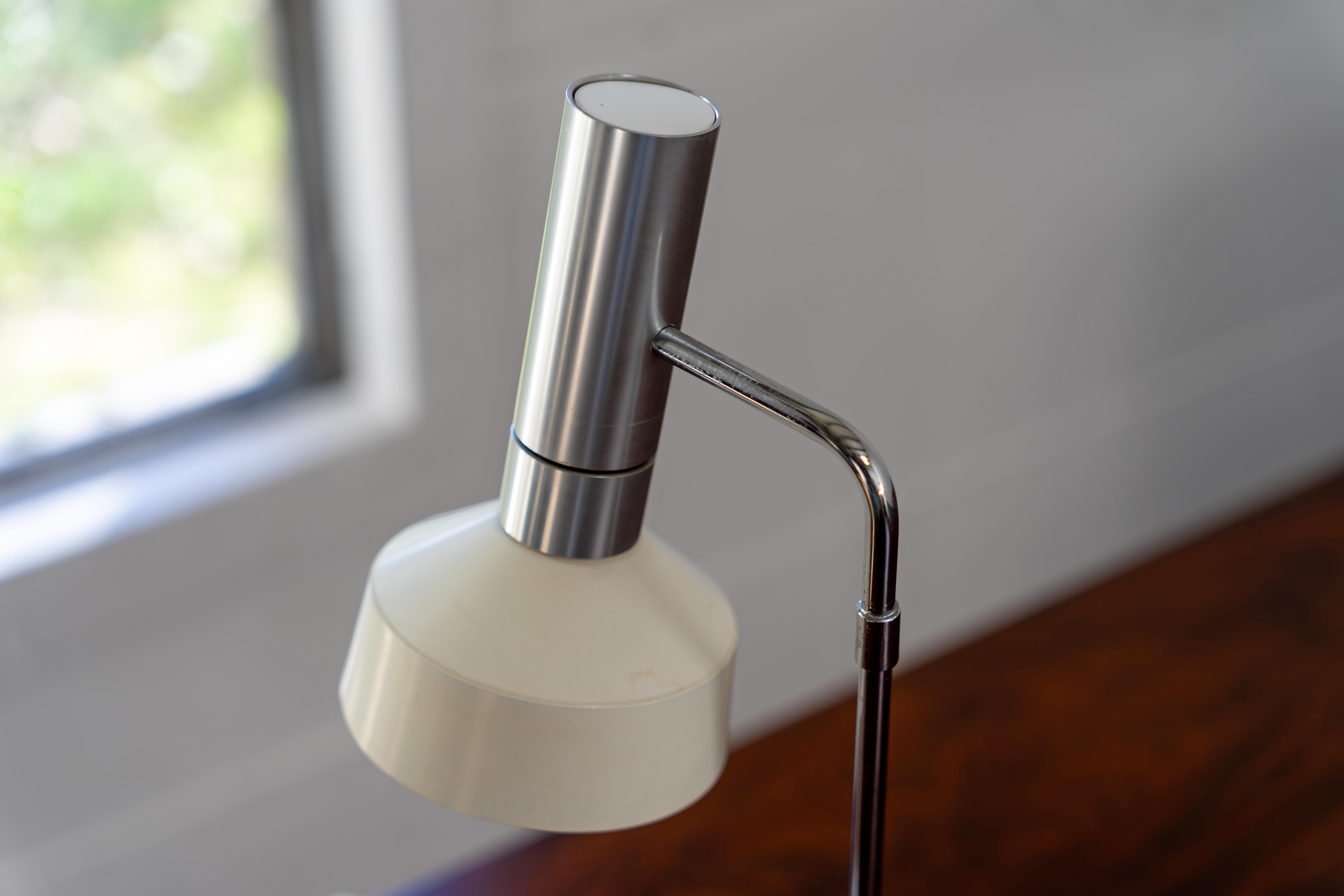 Mid-Century Modern Minilux Desk Lamp by Baltensweiler Switzerland, 1950s For Sale