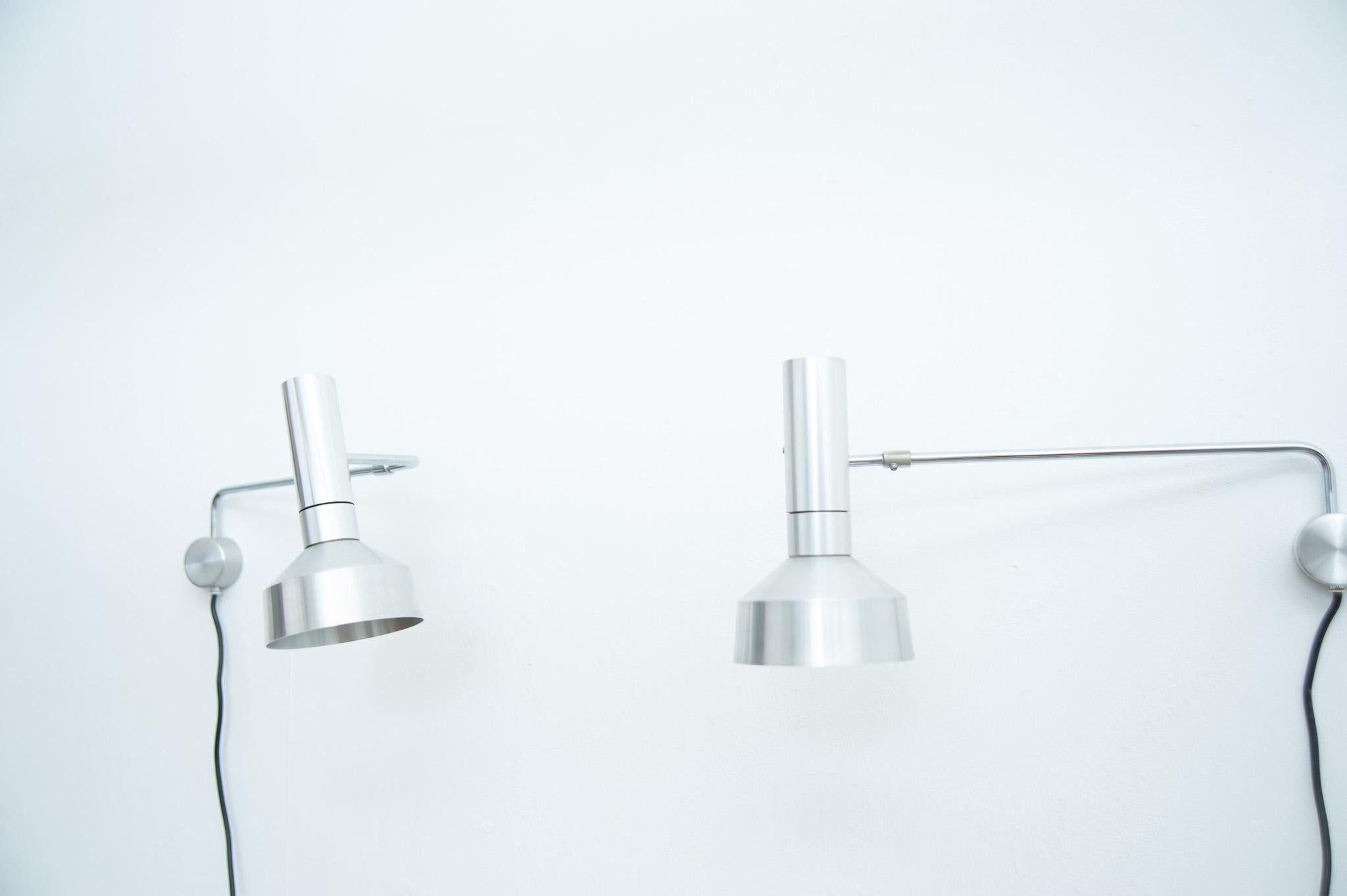Lámpara de pared Minilux de Rosemarie & Rico Baltensweiler para Baltensweiler (1960) en Bueno estado para la venta en Wiesbaden, DE