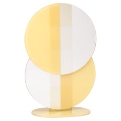 Minima Small Yellow Table Mirror