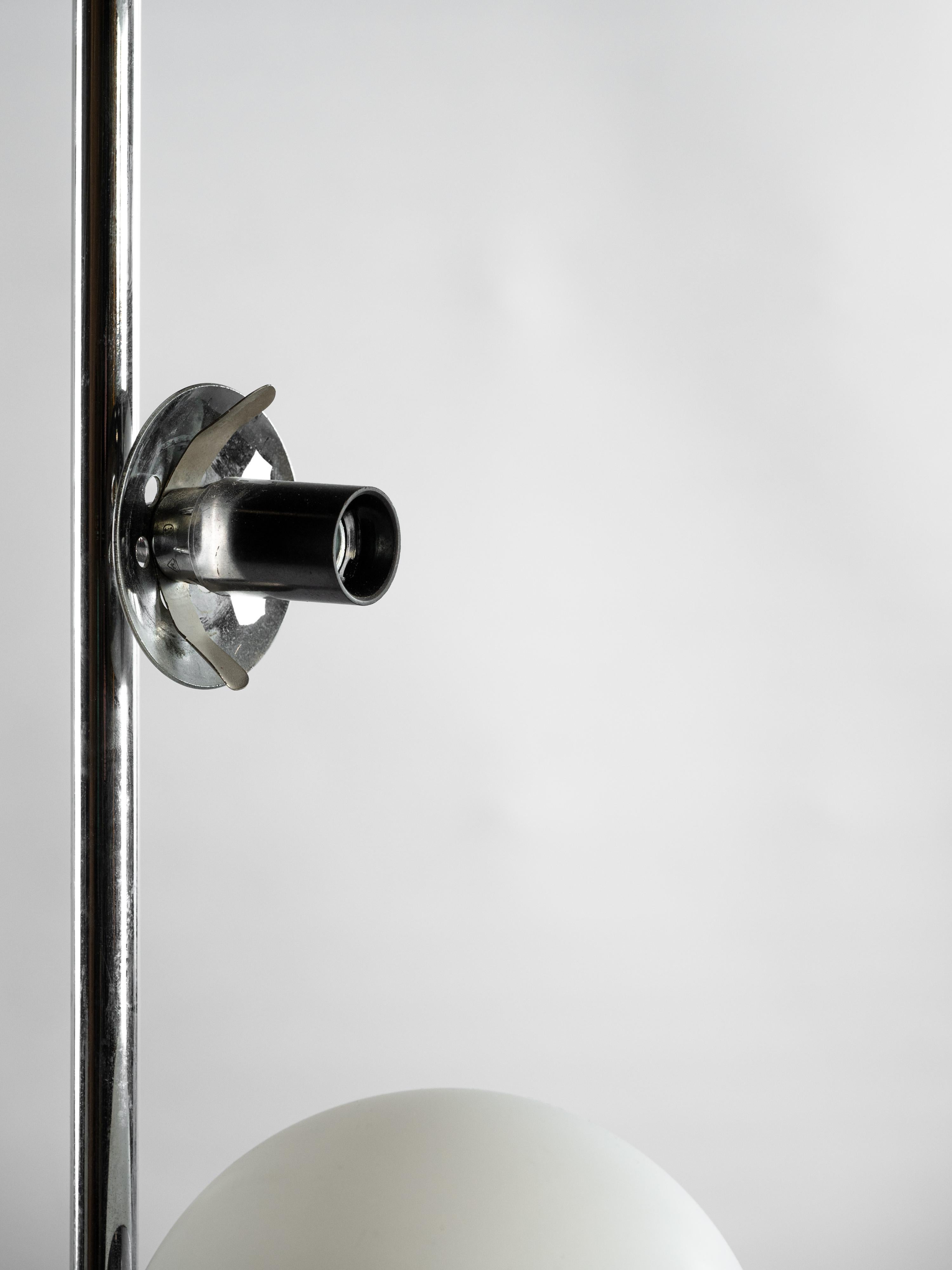 Lampada da terra italiana minimal a 4 luci in vendita 6