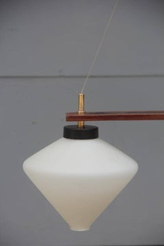 Araña de diseño minimalista Esperia 1960 Made in Italy