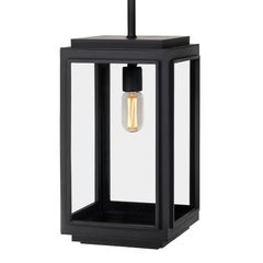 Exterior or Interior, Coastal-Modern Hand-Crafted Pendant Hanging Light Fixture