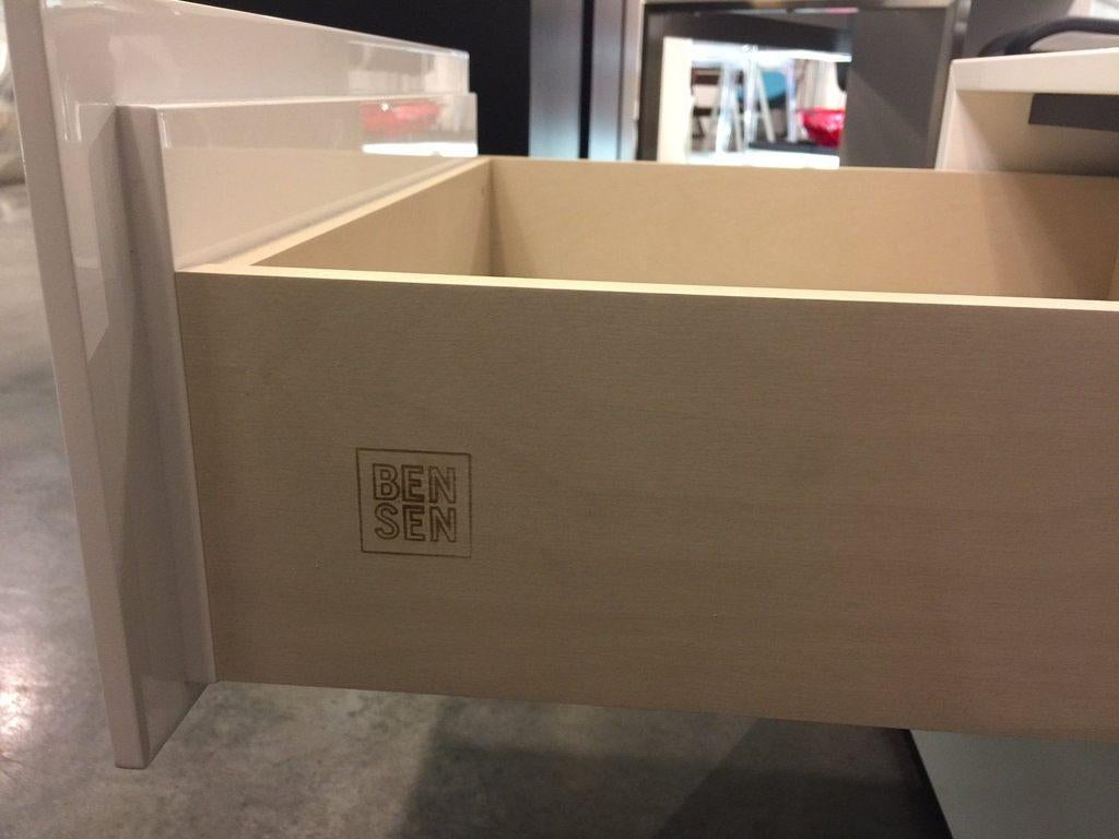 Post-Modern Minimal Italian Modern Brix Modular Stacking Drawer System Dresser Set by Bensen