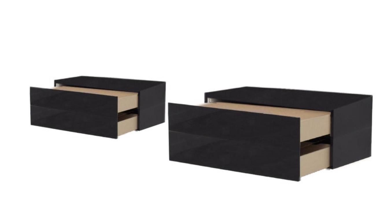 Wood Minimal Italian Modern Brix Modular Stacking Drawer System Dresser Set by Bensen