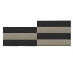 Minimal Italian Modern Brix Modular Stacking Drawer System Dresser Set by Bensen
