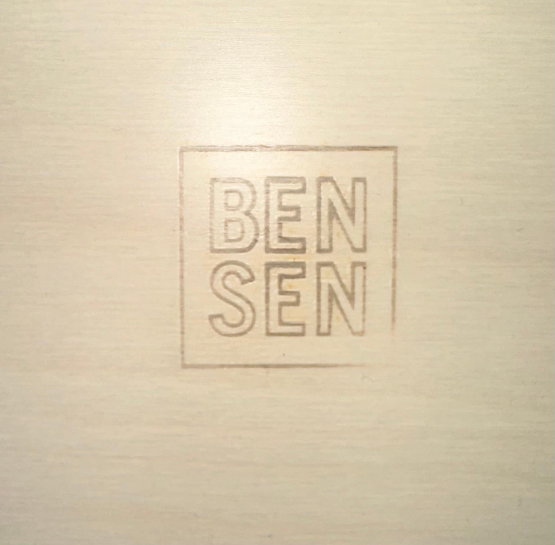Ensemble de commodes Brix modulaires blanc et gris par Bensen, Italie Bon état - En vente à Brooklyn, NY