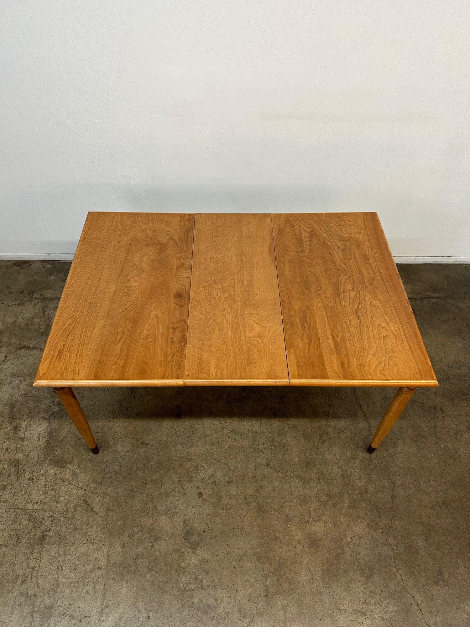 20th Century Minimal Midcentury Dining Table
