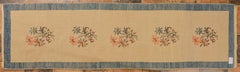 Hand-Knotted Turkish Konya Runner, Wool, Anglo-Indian Style, 1960
