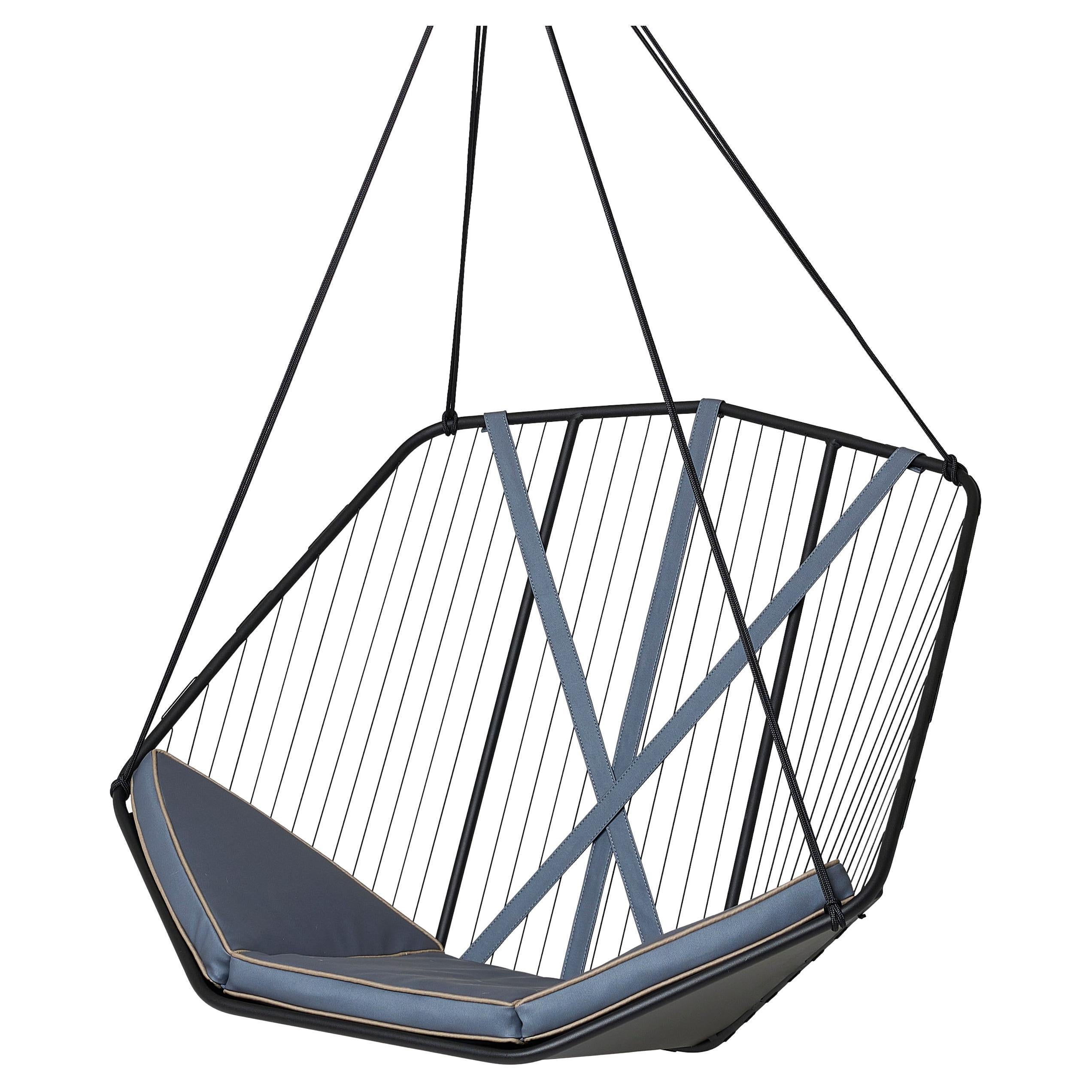 Modern Outdoor Hanging Swing Chair For Sale