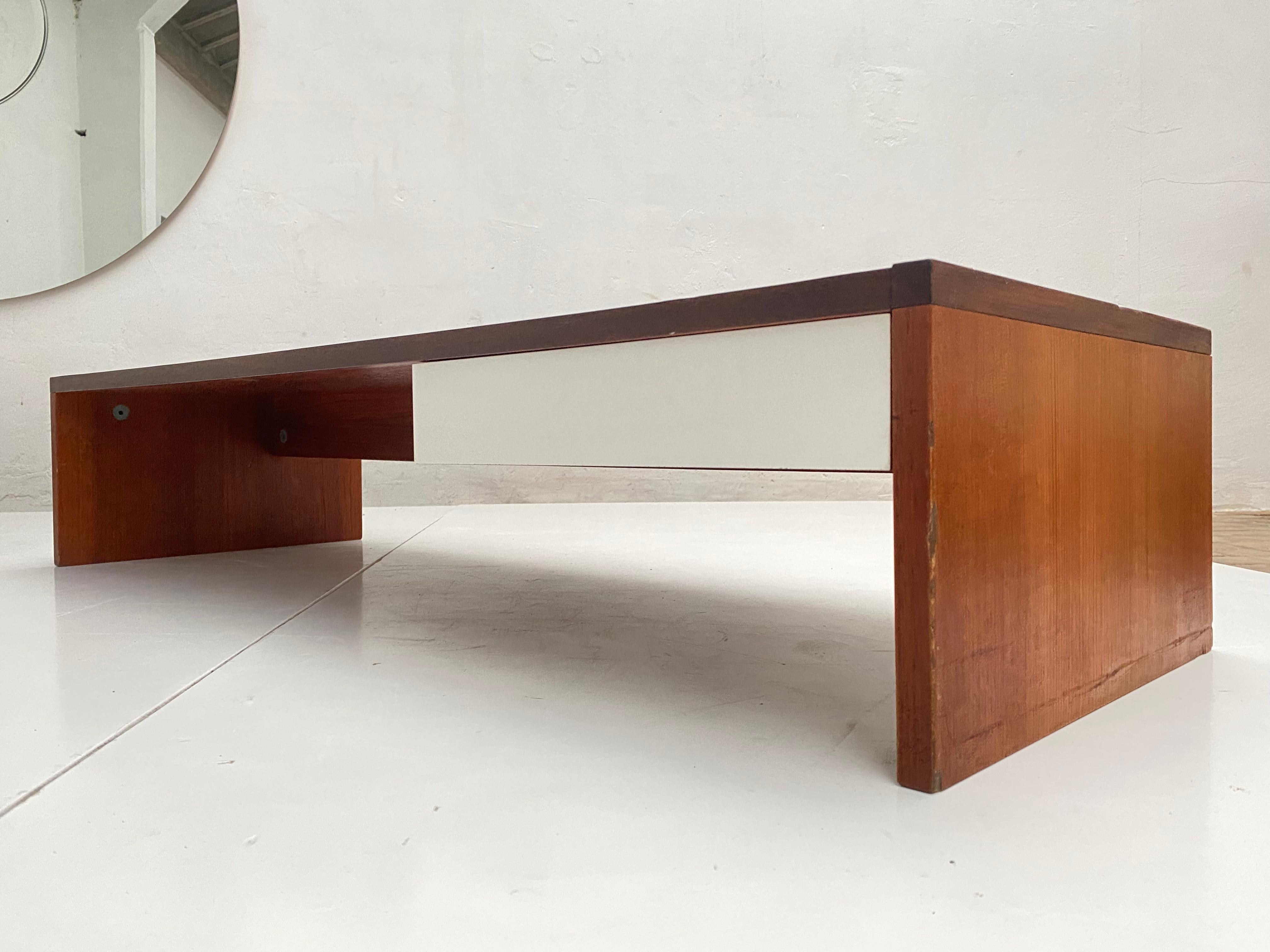 Minimalist Minimal Pair of Nigh Stands by Cees Braakman for Pastoe the Netherlands, 1960's For Sale