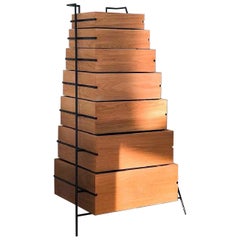 Commode minimaliste scandinave moderne Frama Sutoa Storage Chest of Drawer Dresser:: 2000s