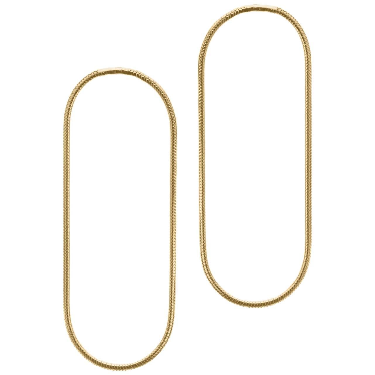 Queen Of Everything Extra Large Hoop Earrings main image 1