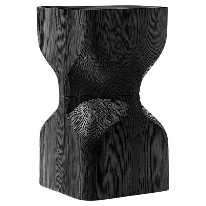 Minimal Solid Wood Stool Socle No54, Designed by Joel Escalona