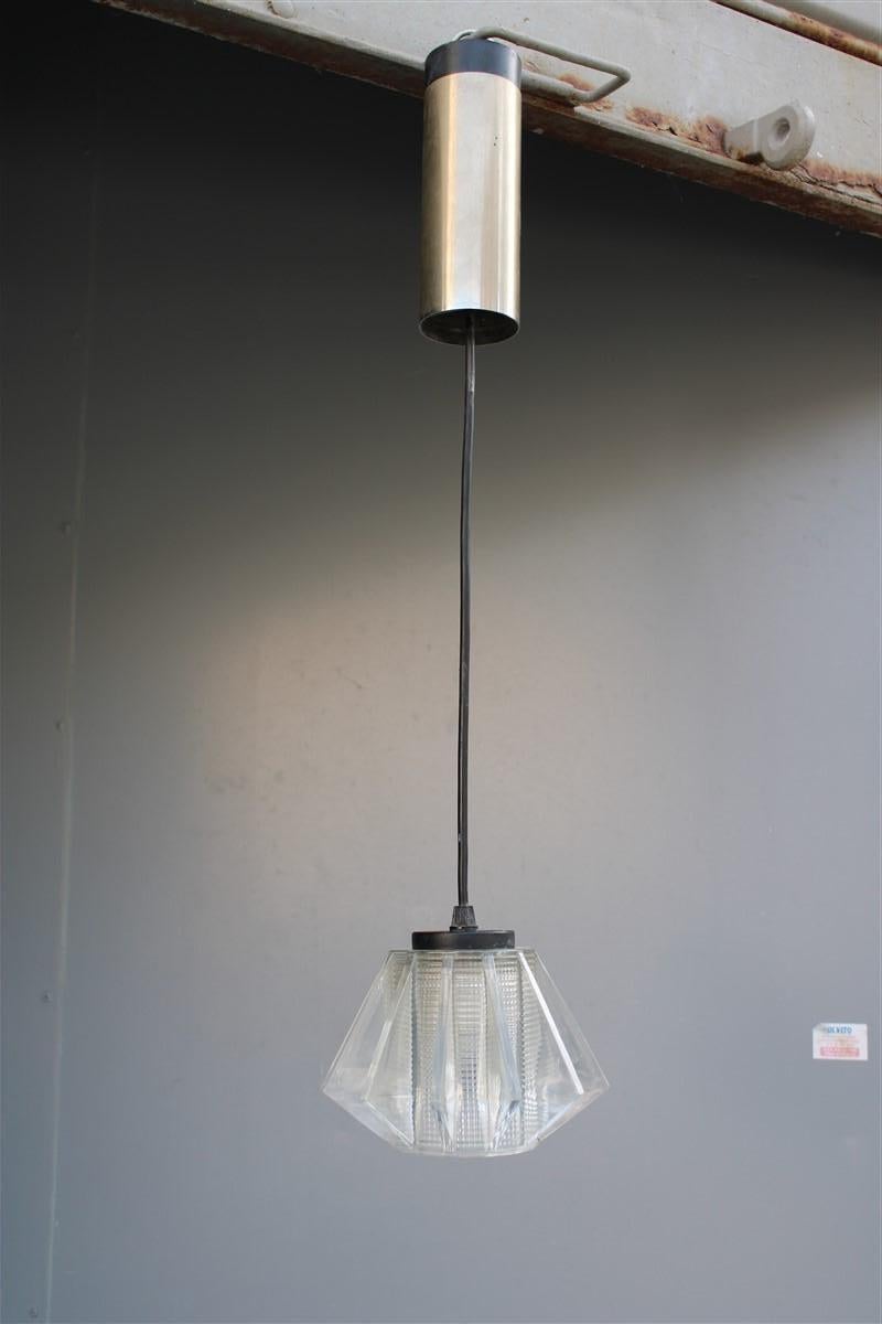 Lampada da soffitto Stilux minimal Razional light Midcentury Design italiano.