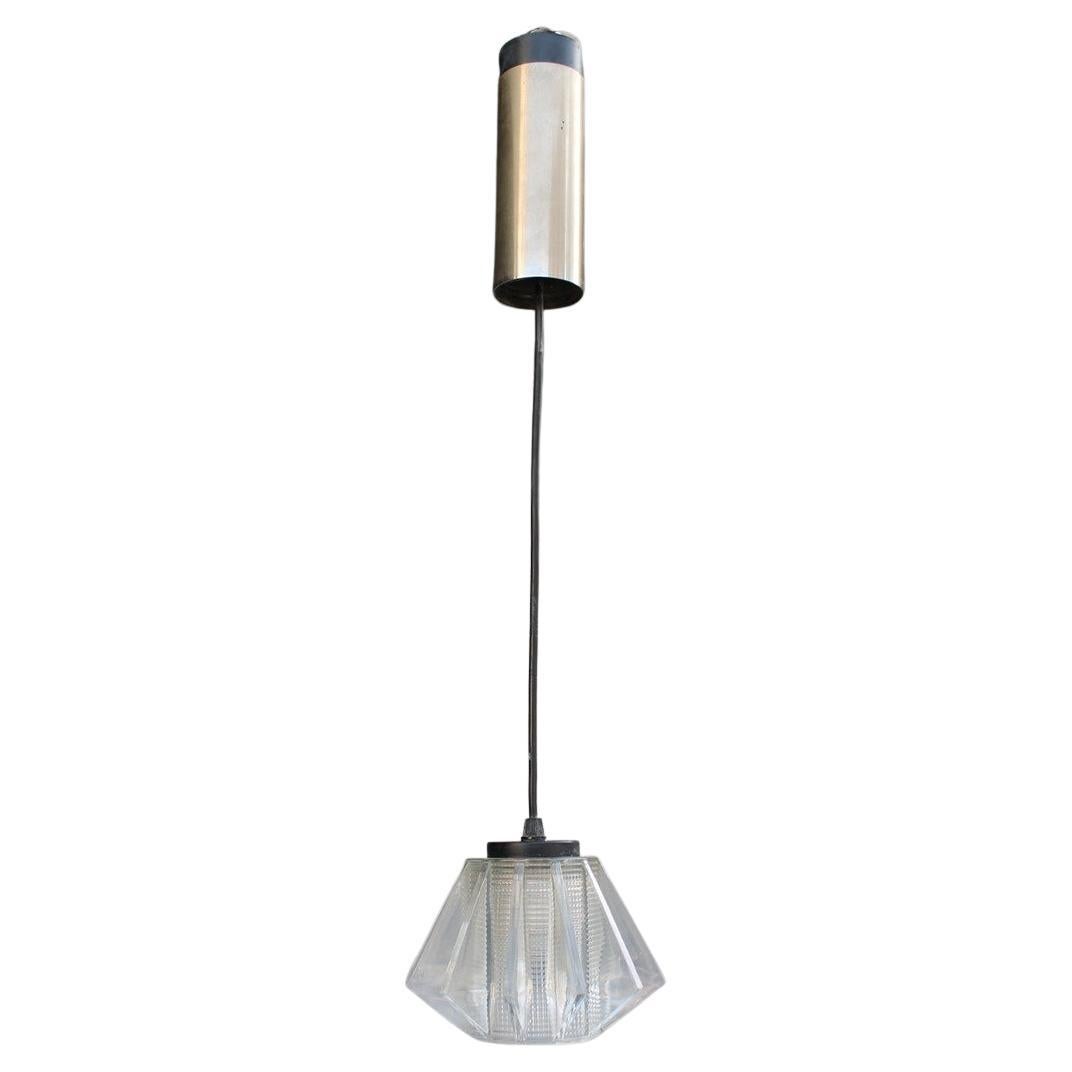 Minimale Stilux Celing-Lampe Razional Light, Italienisches Design aus der Mitte des Jahrhunderts 