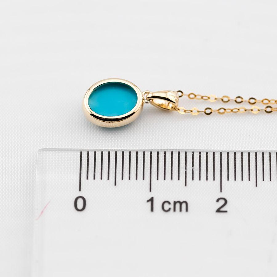 Collier à pendentifs en turquoise ovale de style minimal en or jaune 18 carats.


Expédition nationale gratuite par USPS First Class ! Sac ou boîte cadeau gratuit avec chaque commande !

L'opale, la reine des pierres précieuses, est l'une des plus