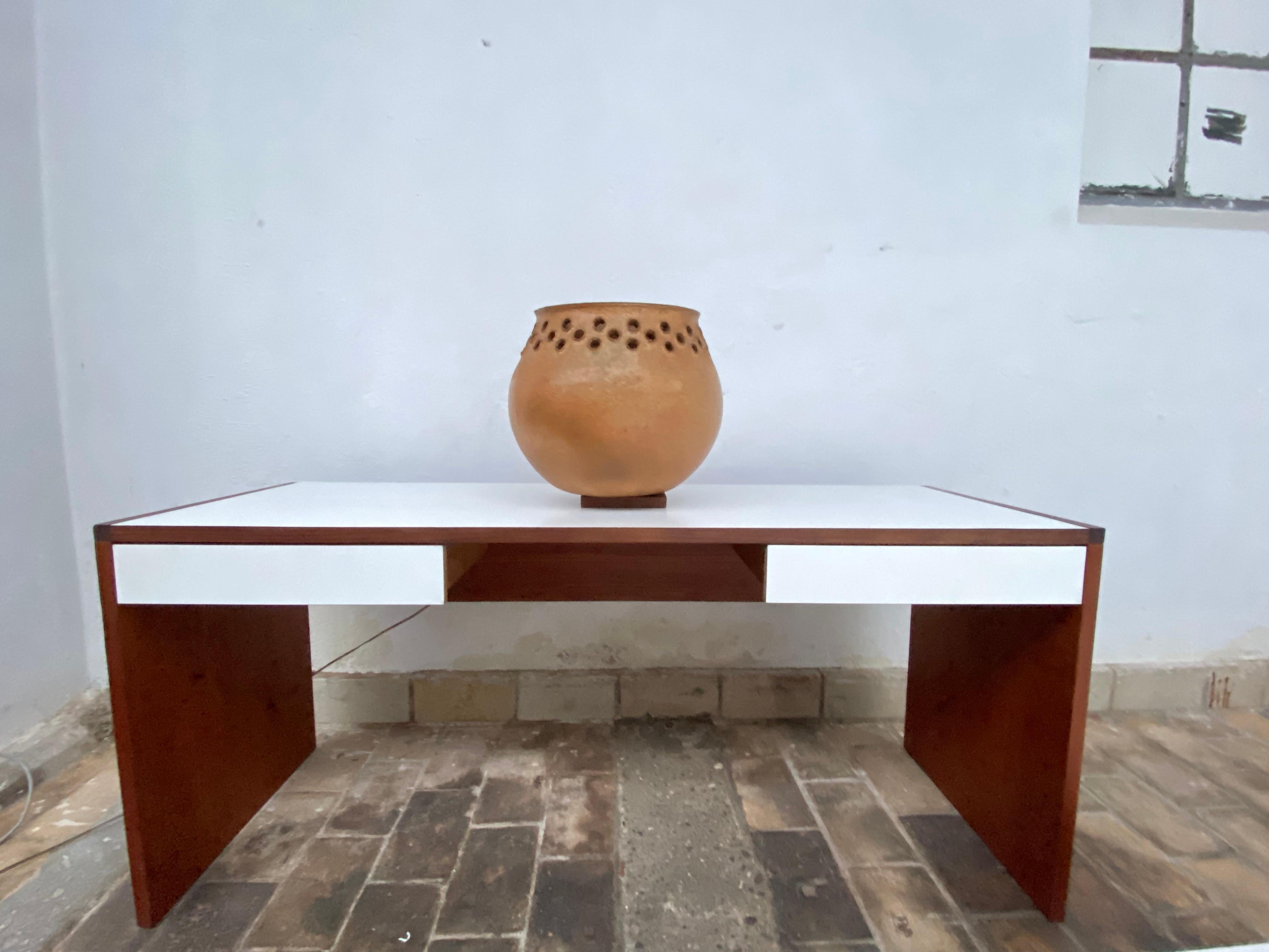 Minimal Teak and Formica Vanity by Cees Braakman for Pastoe, 1960's For Sale 2