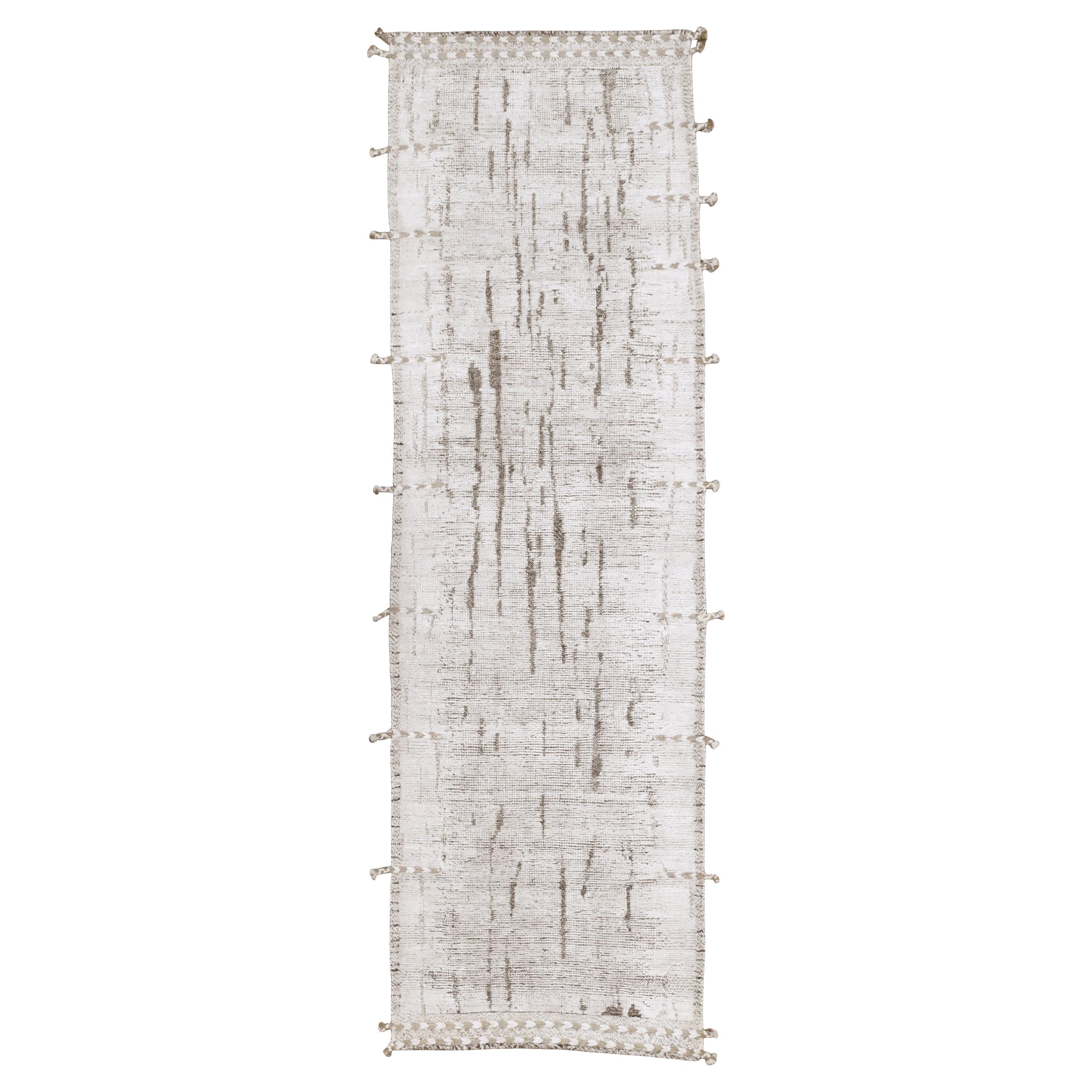 Minimaler strukturierter Neutral-Woll-Läufer 3'2''x10'4''