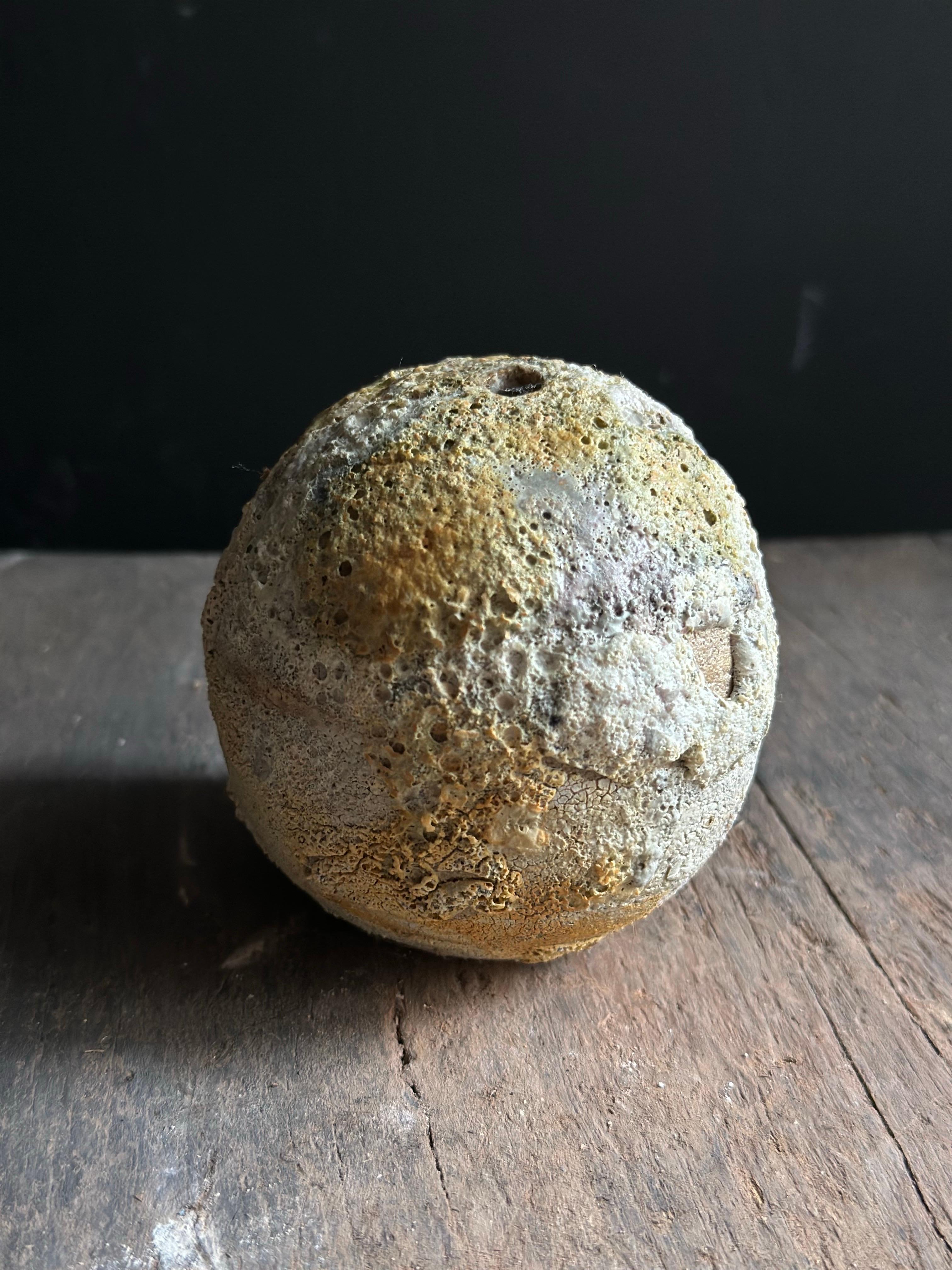 Minimal Textured Organic Rustic Bud Vase for Home Decor In New Condition In Pasadena, CA