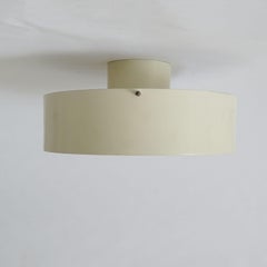 Minimal Tito Agnoli Flush Mount Ceiling Lamp for Oluce, Italy 1960s