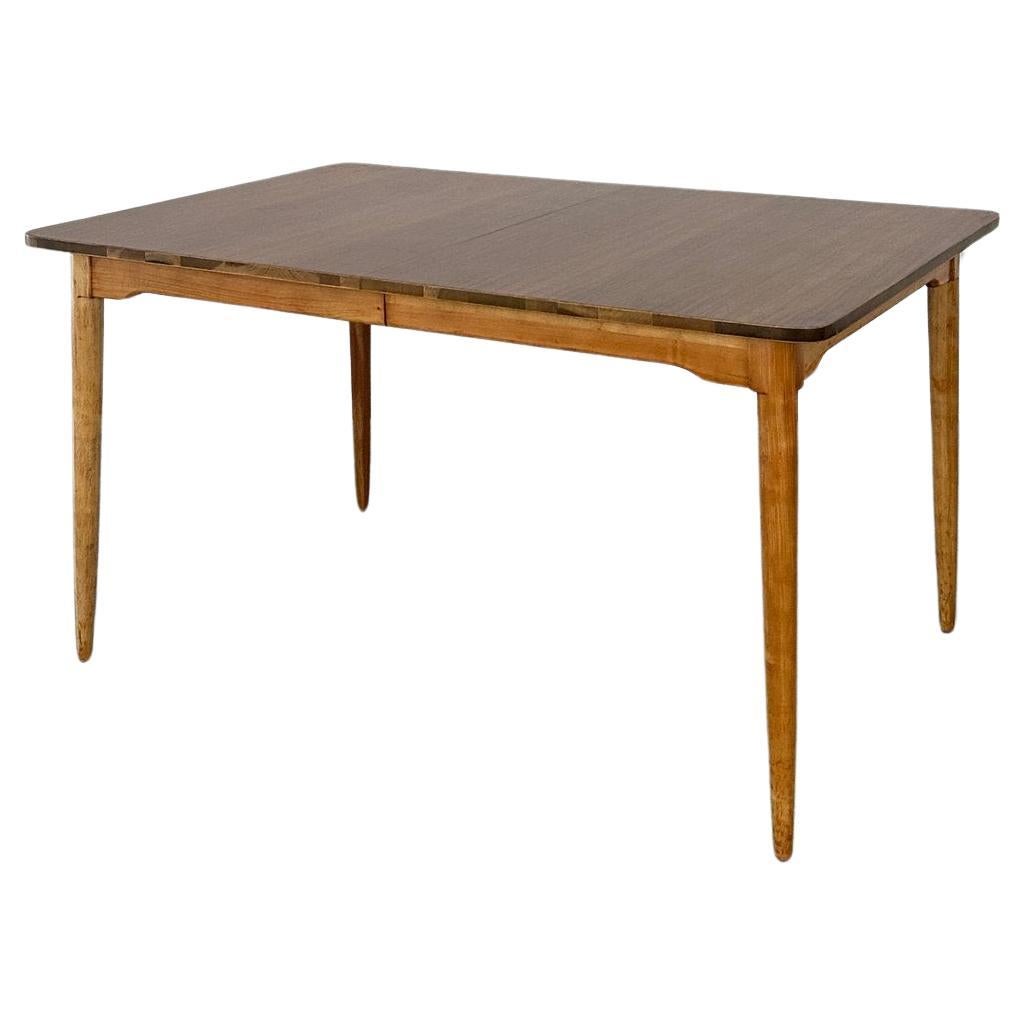 Minimal Two Tone Dining Table For Sale