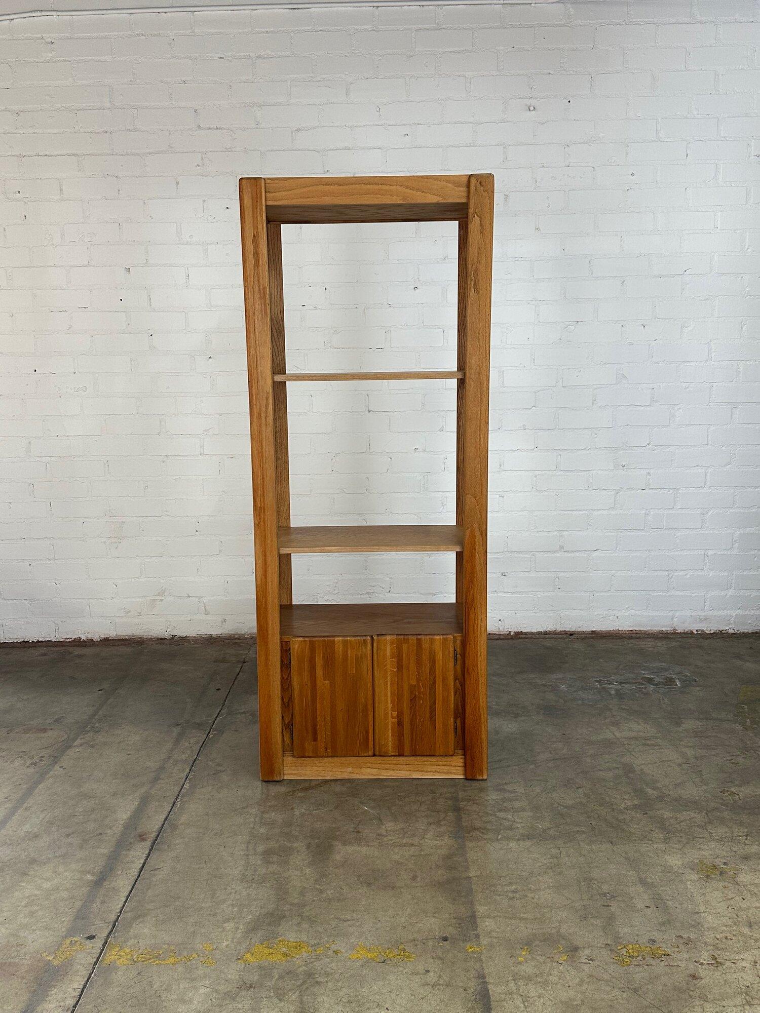 20th Century Minimal Vintage Oak Shelving -Sold Separately