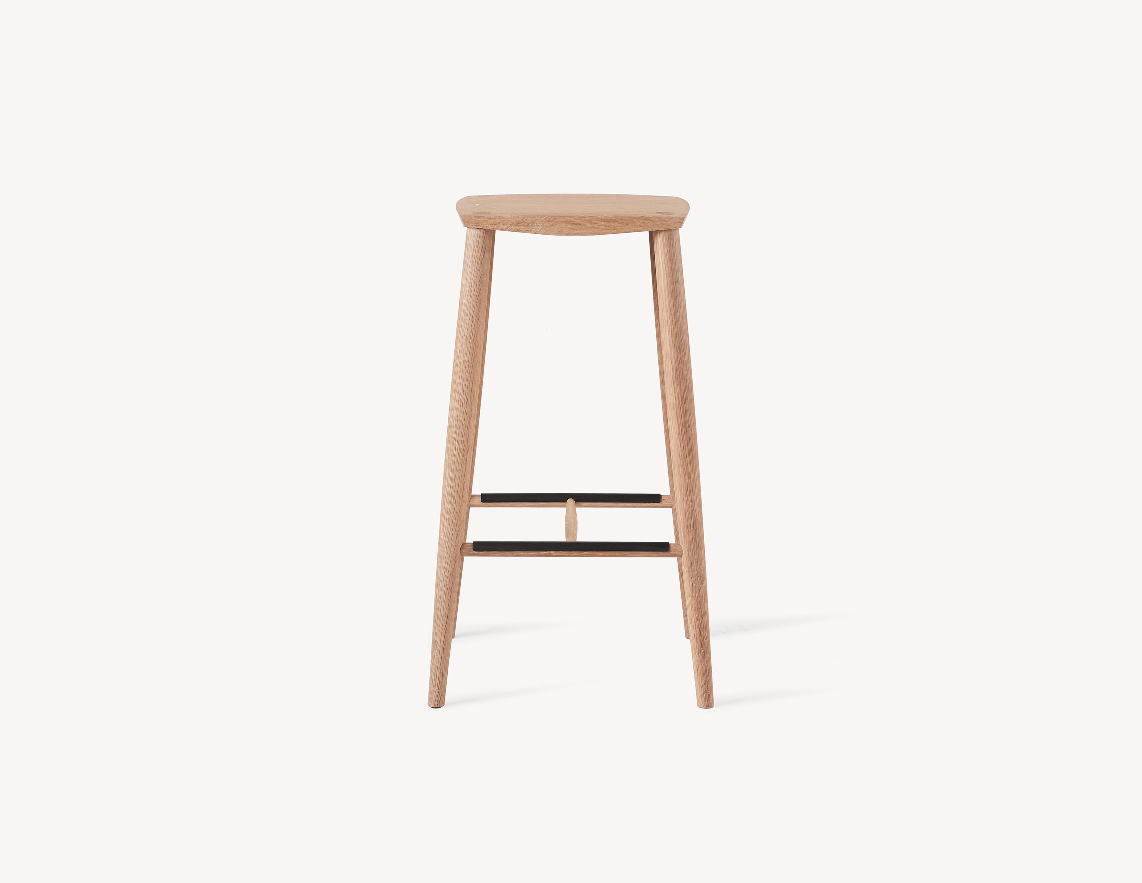 white oak counter stools