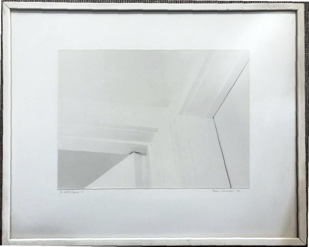 Platinum Print Photo by Grace Knowlton 1981. Signed and dated. Grace Knowlton is an American artist who works in different mediums, and is in many major collections. Photo: 13.25