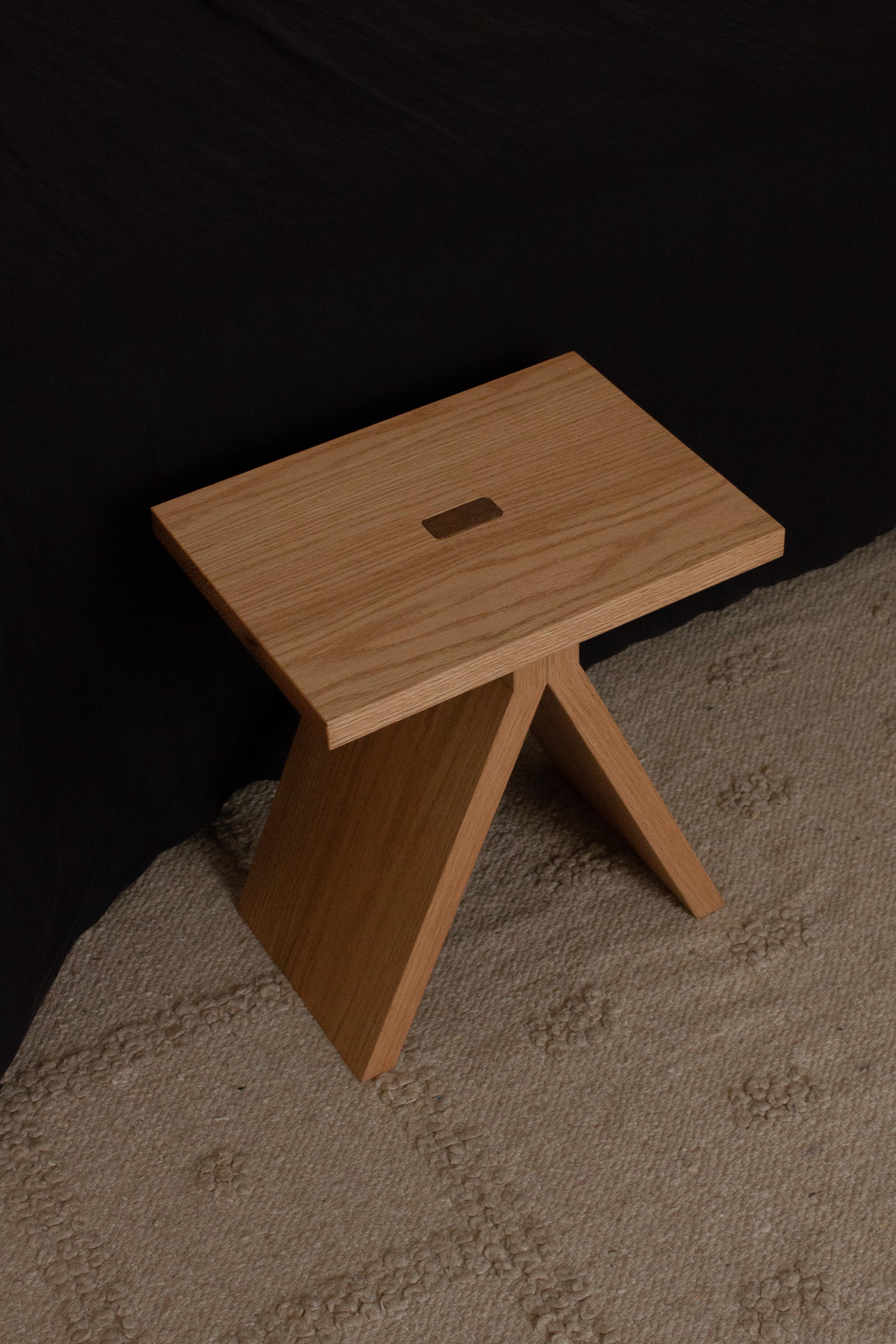 Mexican Minimal Wooden Stool 