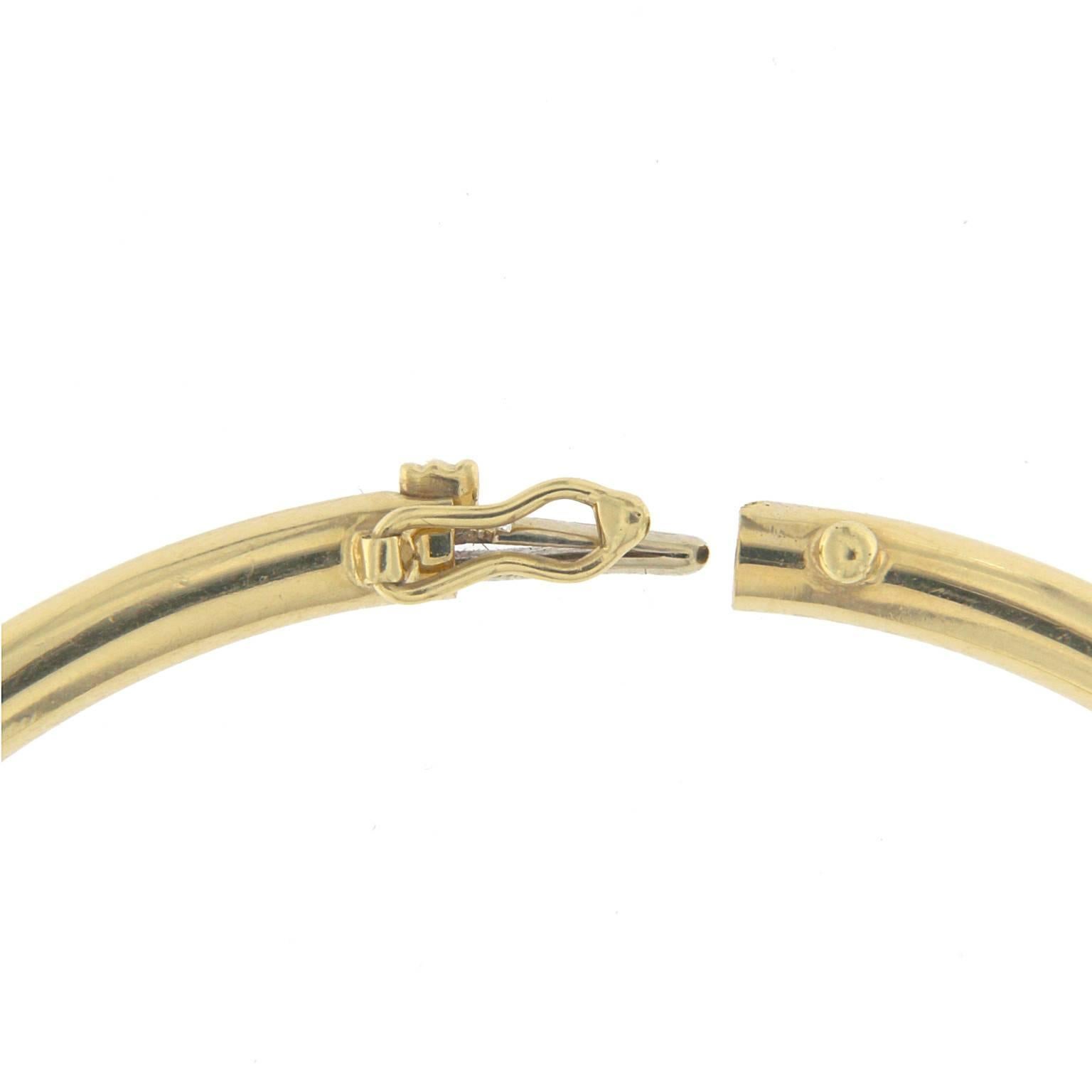 Minimal Yellow 18 Karat Gold Bracelet 1