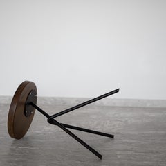 Minimalis Brazilian Side Table in Solid Wood "Anna" by Samuel Lamas