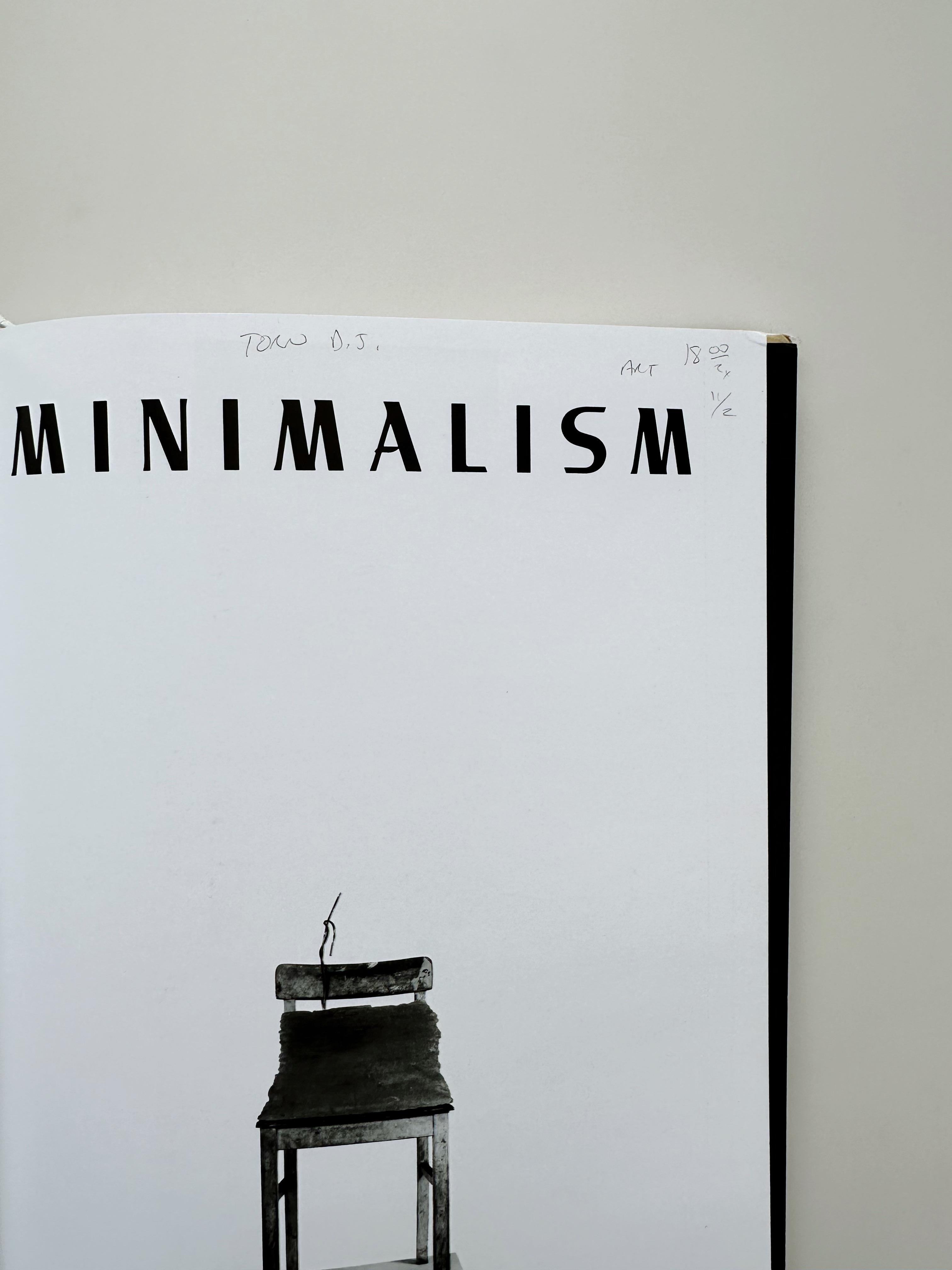 Minimalism by Kenneth Baker, 1998

Hard cover, Dust Jacket

//

9 x 11.5
133 pages

//  

*Good condition, minor signs of use, couple of scribbles on pages