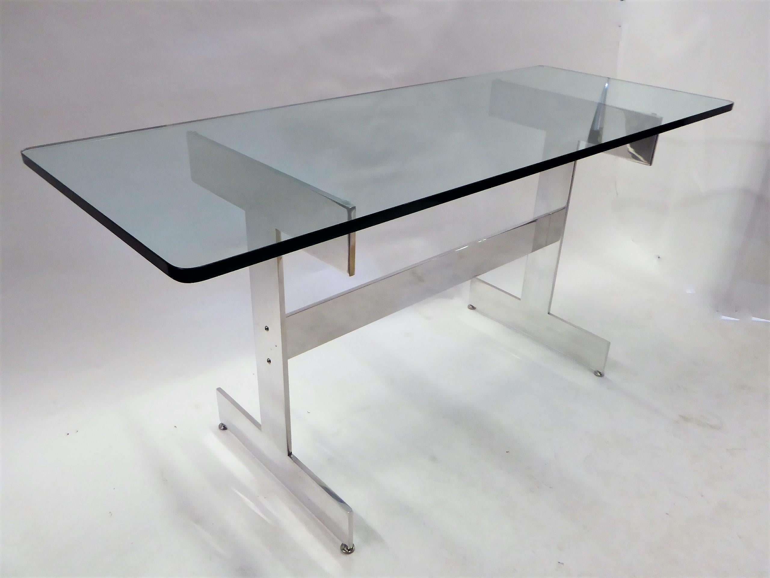 how to style minimalist glass top desk