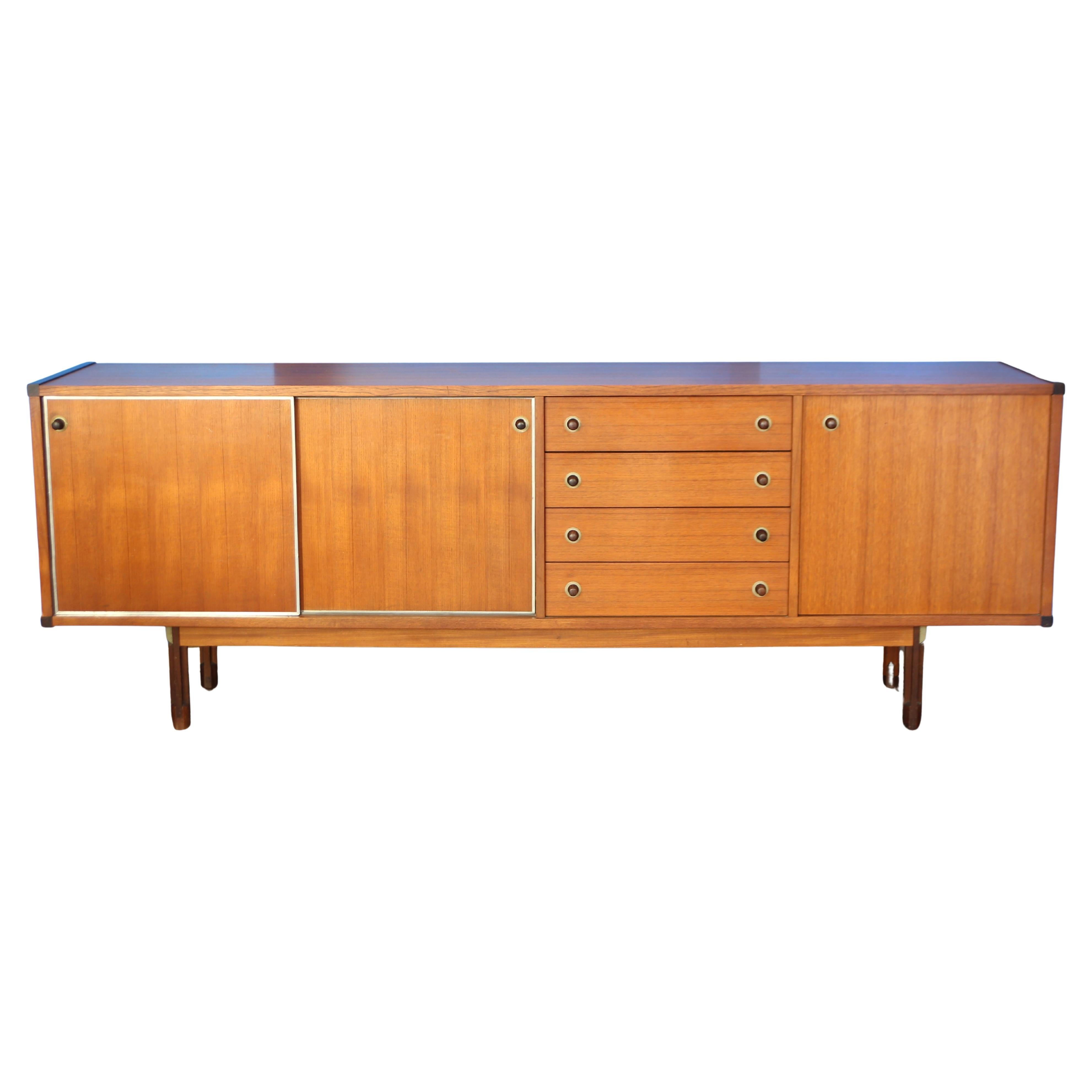 Minimalist 60s sideboard produced by Faram