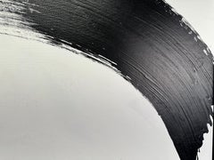 Minimalistische abstrakte Pinselstrichmalerei von Kelsey Irvin "Mark Makers II"