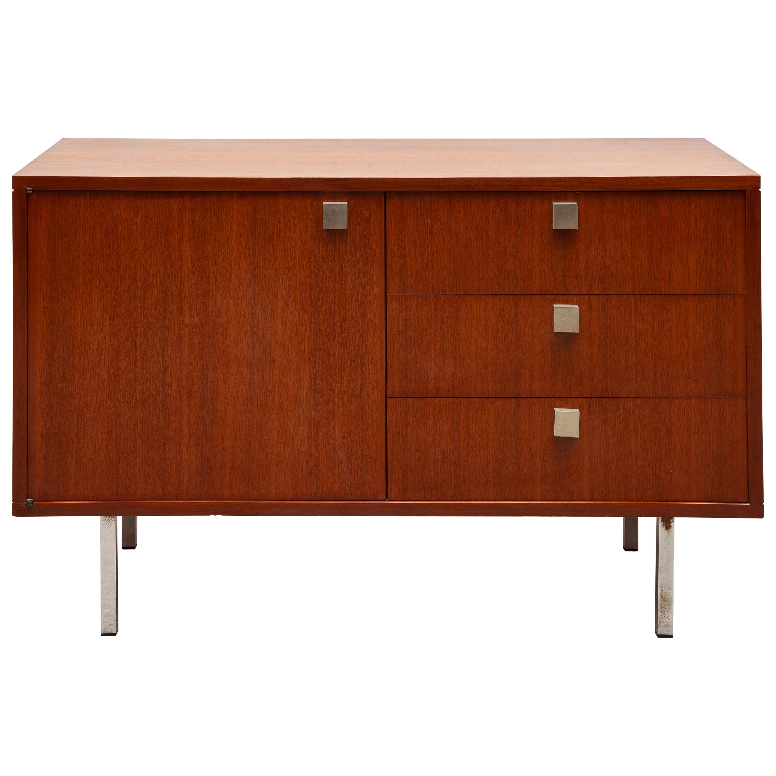 Kleines Sideboard im Stil des Minimalismus von Alfred Hendrickx für Belform, Belgien 1962