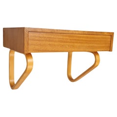 Estantería mural minimalista con cajones Alvar Aalto Modelo B 114, años 50 para Artek