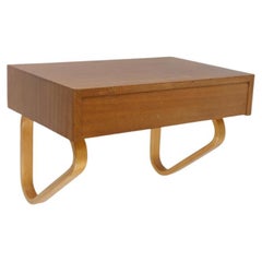 Minimalistisches Wandregal mit Schubladen von Alvar Aalto, Modell B 114, 1950er Jahre, für Artek