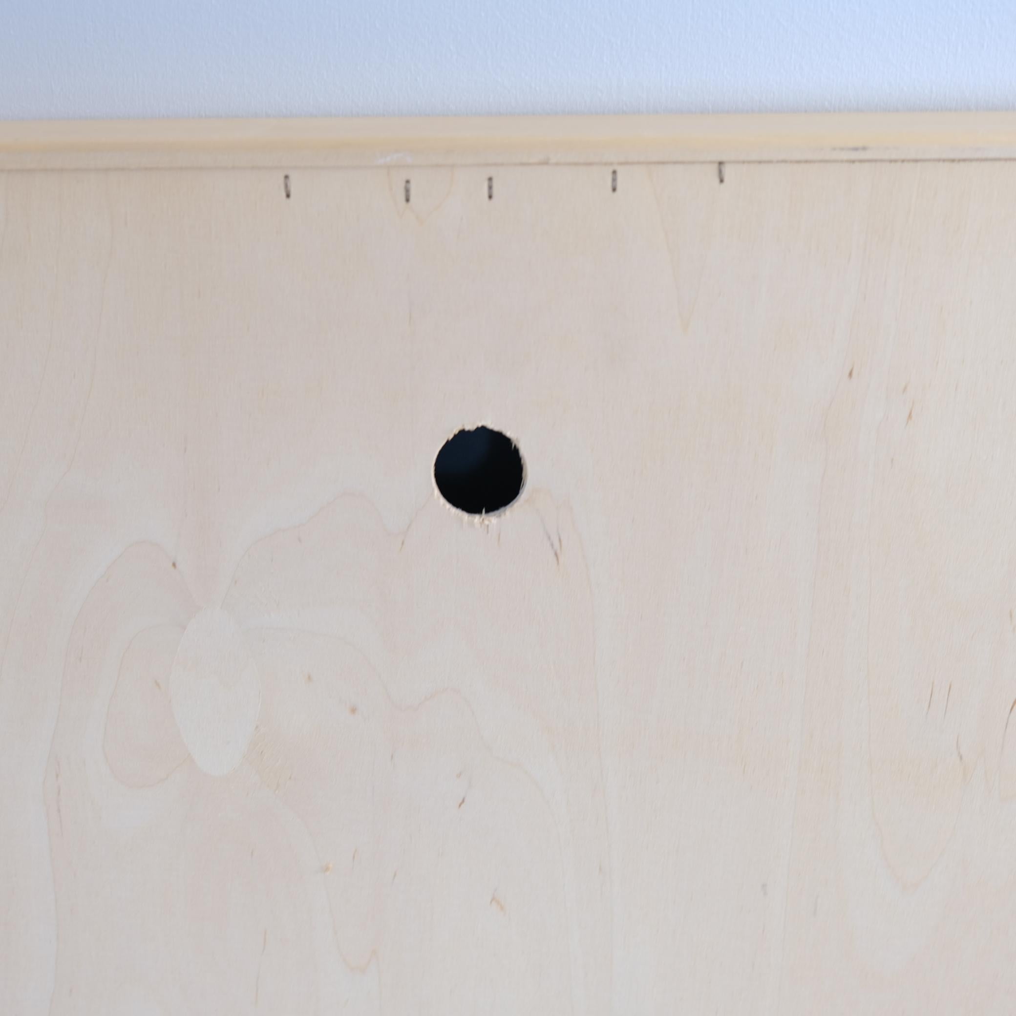 Mid-20th Century Minimalist Alvar Aalto Large Mirror in Birch, Artek 1960s For Sale