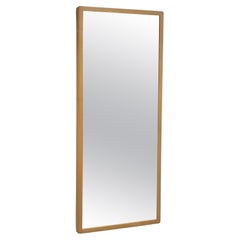 Minimalist Alvar Aalto Large Mirror in Birch, Artek 1960s