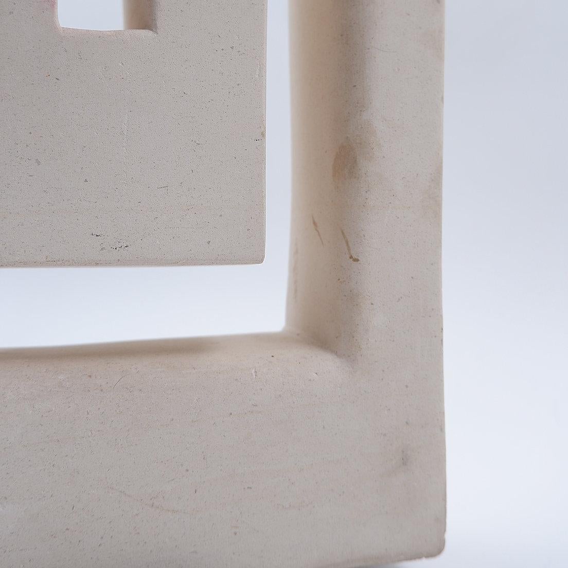 Minimalist and geometric sculpture - Signed and dated 1973 6