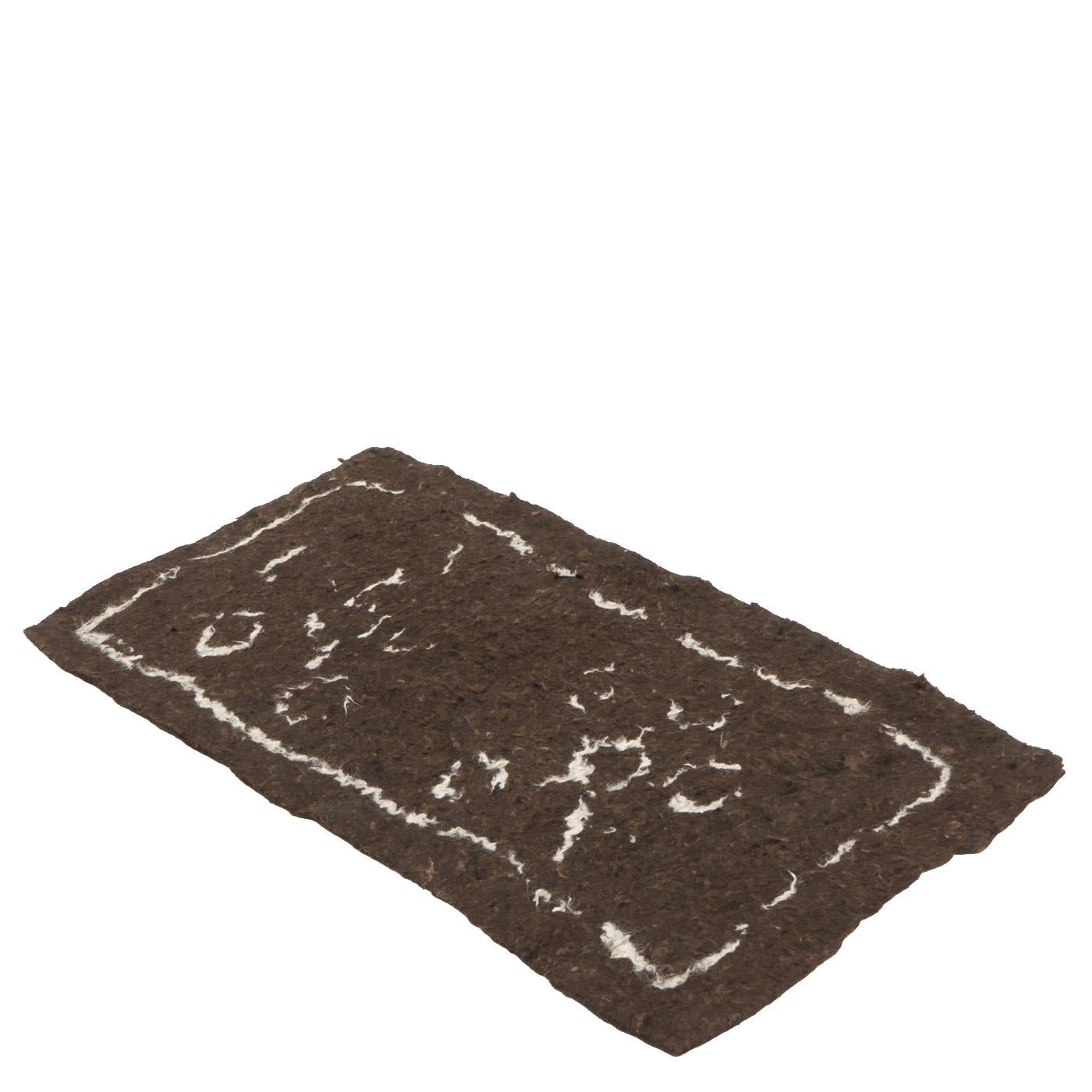 Fieltro Namad antiguo de lana, siglo XIX - Afganistán Tribal en venta
