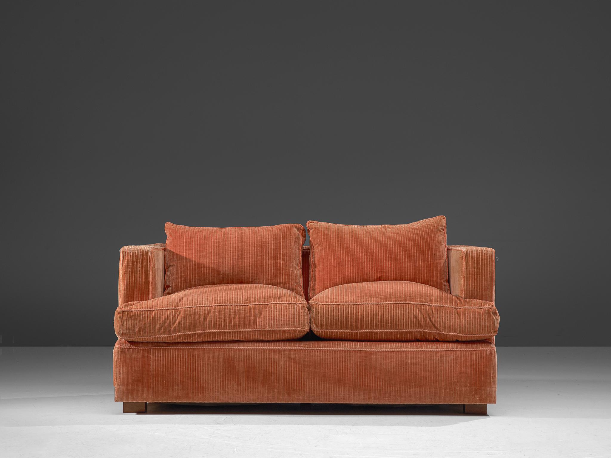 velvet corduroy couch