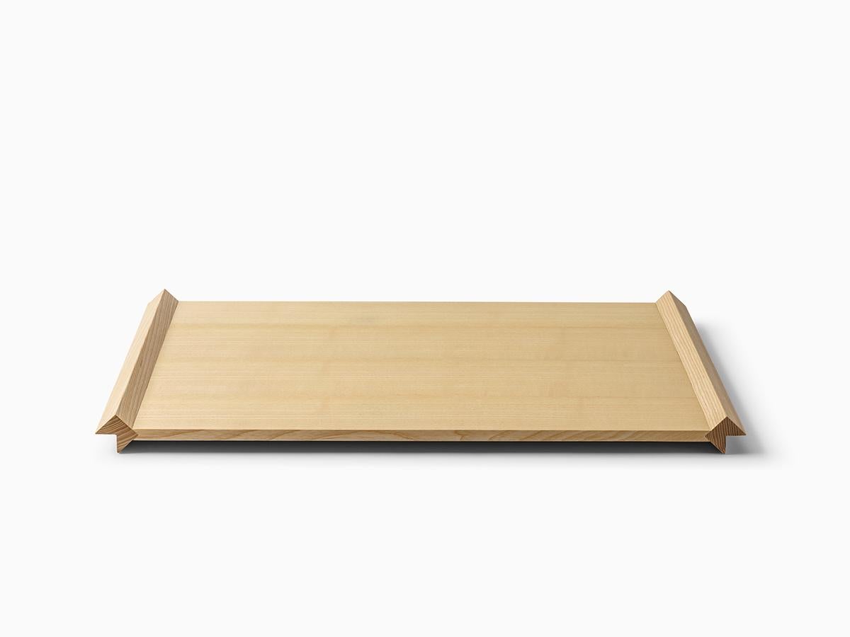 Minimalistisches Tablett aus Eschenholz (Moderne) im Angebot
