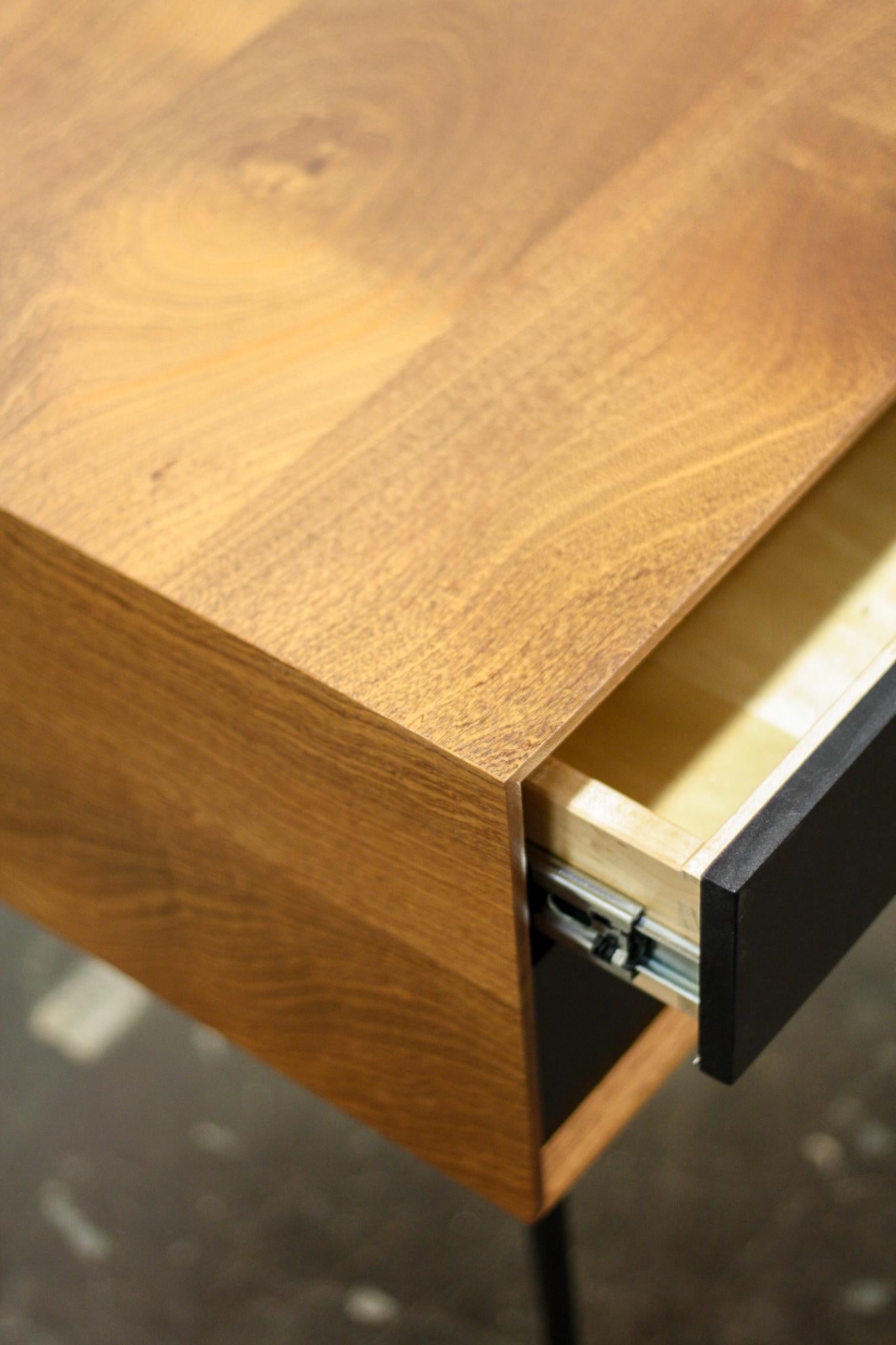 Hand-Crafted Minimalist Bedside Locker For Sale