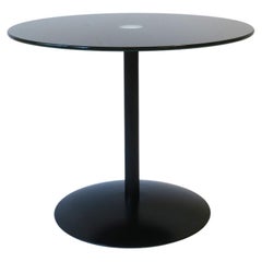 Minimalist Black Side Drinks Table