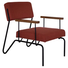 Sillón brasileño minimalista "Sandra" de Samuel Lamas