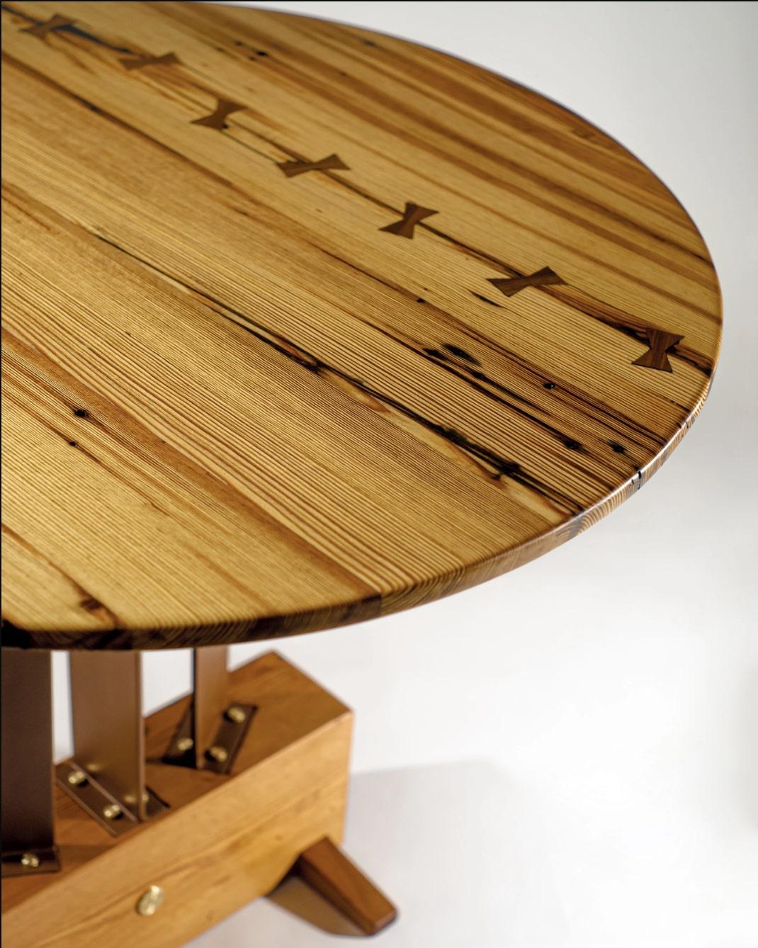 Hand-Crafted Minimalist Brazilian Handcrafted Table 