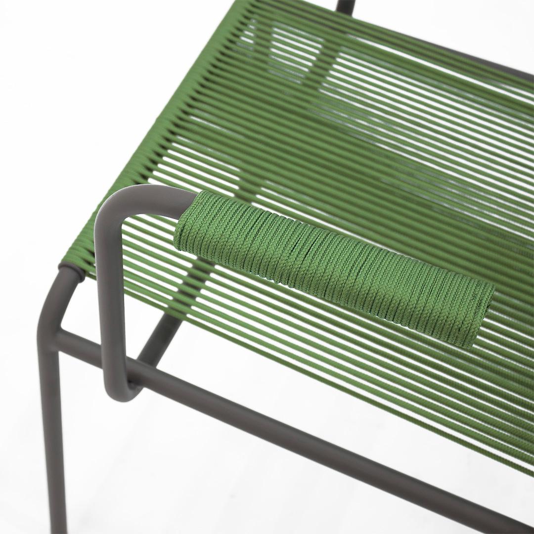 Painted Minimalist brazilian outdoor chair 